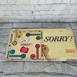 Sorry 1964 Parker Brothers Board game